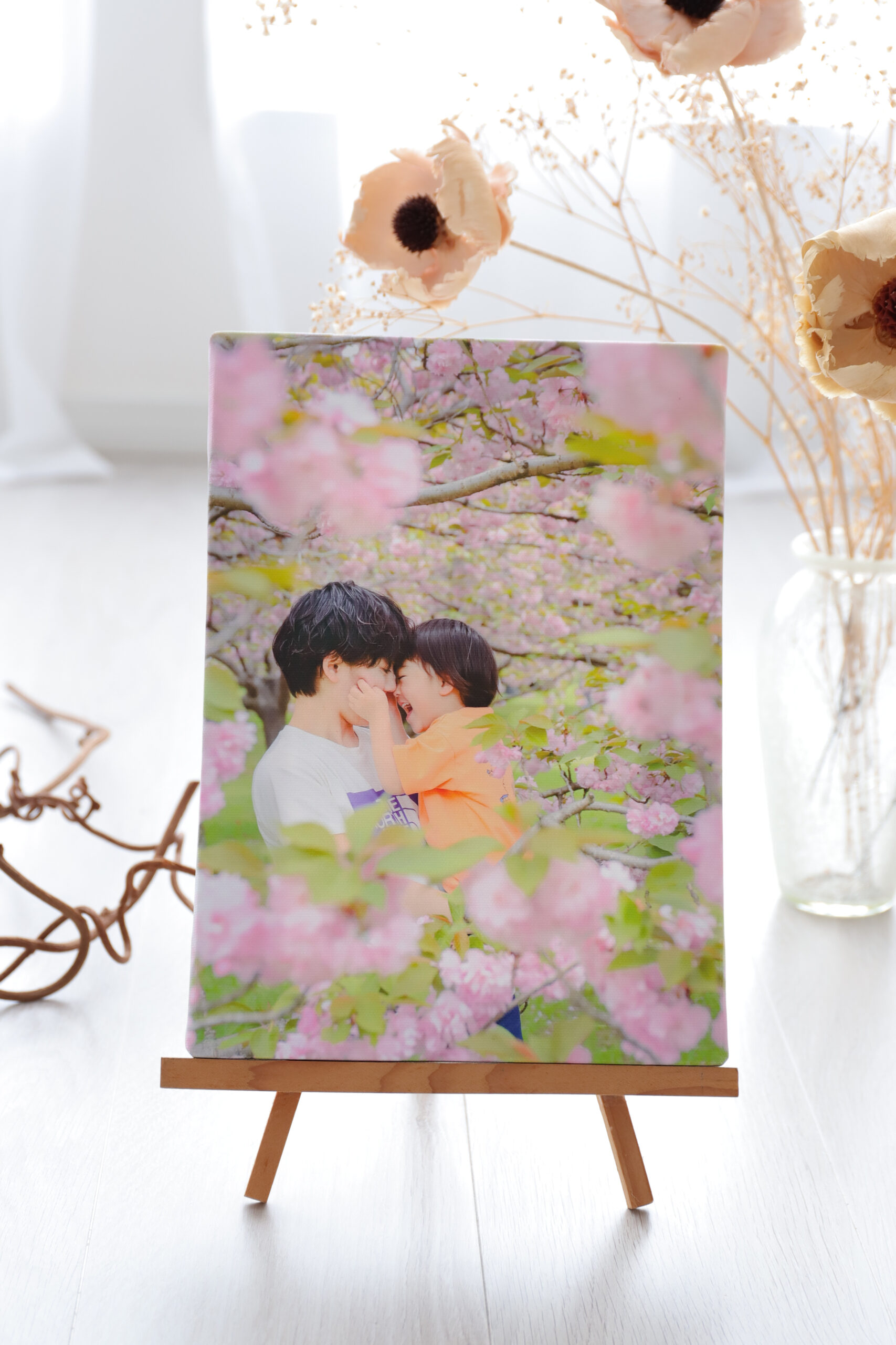 キャンバスプリントA4