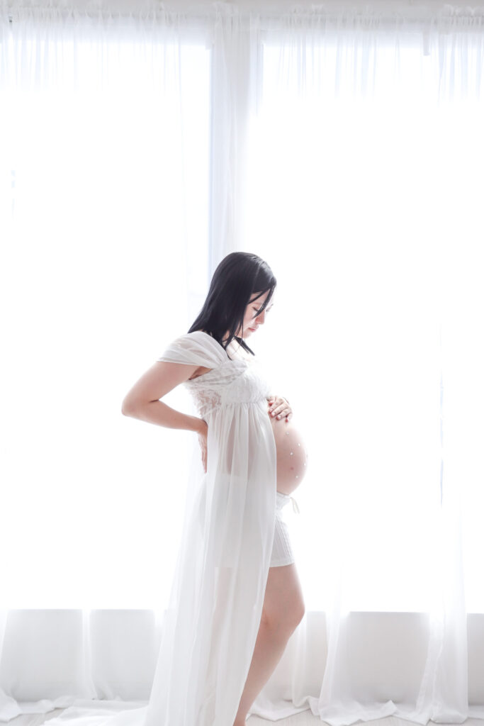 堺市フォトスタジオでマタニティフォト